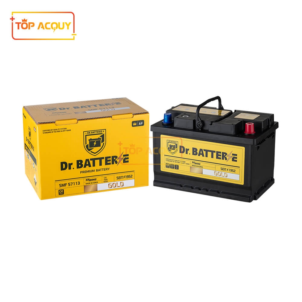 ẮC QUY DR.BATTERIE 12V - 71AH SMF 57113 DIN71(L)