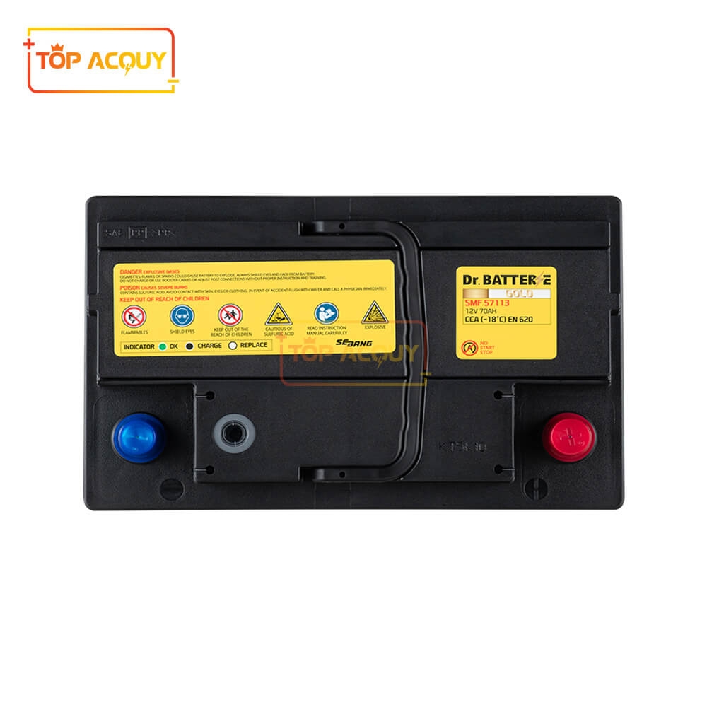ẮC QUY DR.BATTERIE 12V - 71AH SMF 57113 DIN71(L)