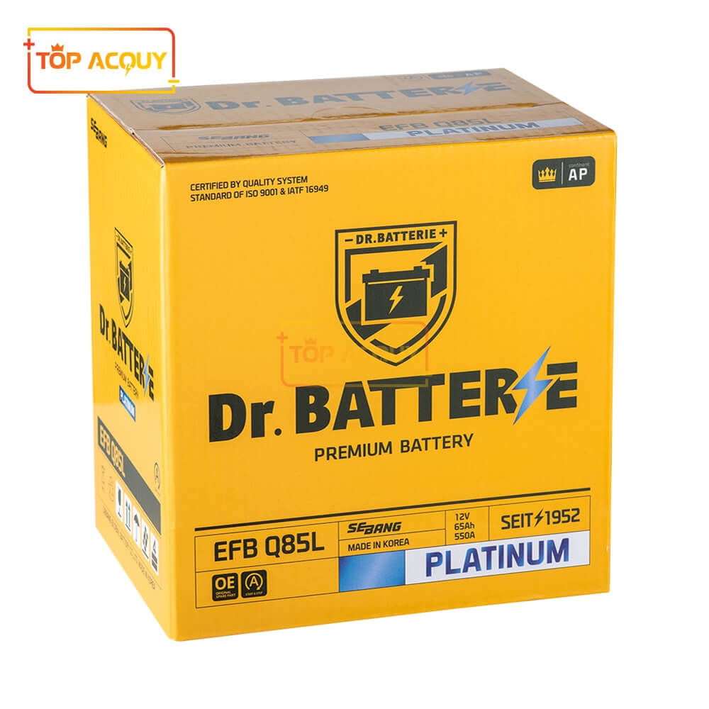 ẮC QUY DR.BATTERIE 12V - 65AH EFB Q85