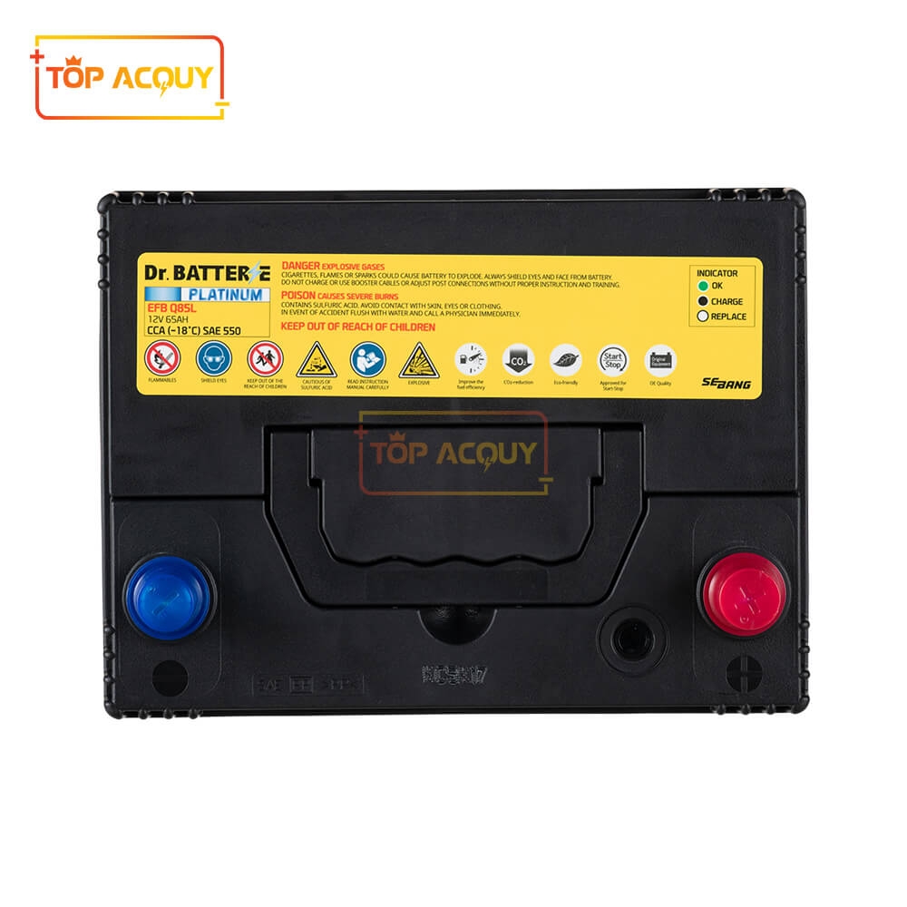 ẮC QUY DR.BATTERIE 12V - 65AH EFB Q85