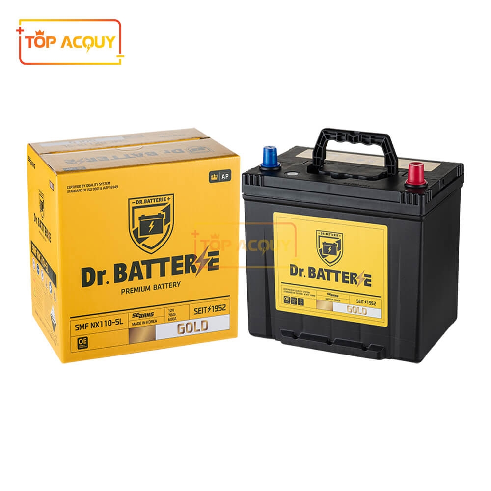 ẮC QUY DR.BATTERIE 12V - 70AH SMF NX110-5L