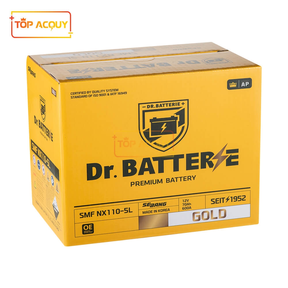 ẮC QUY DR.BATTERIE 12V - 70AH SMF NX110-5L