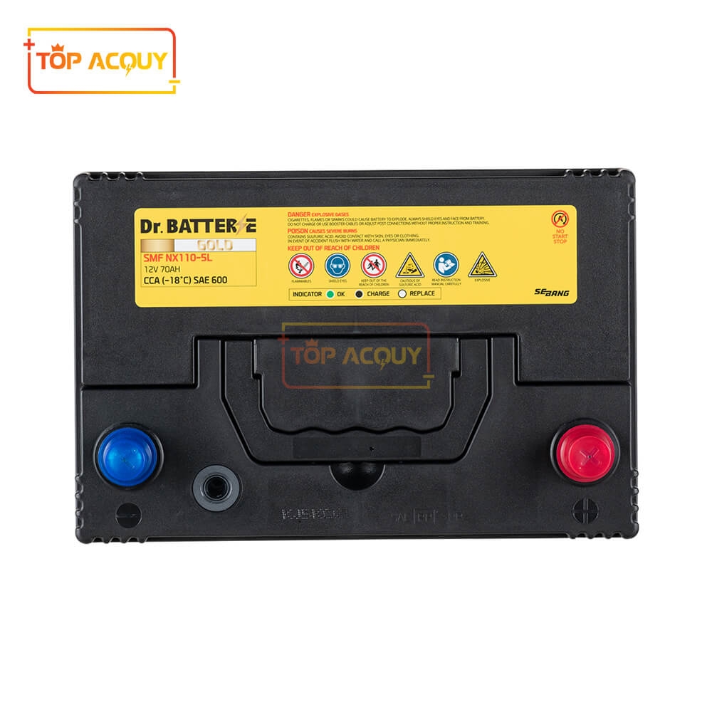 ẮC QUY DR.BATTERIE 12V - 70AH SMF NX110-5L