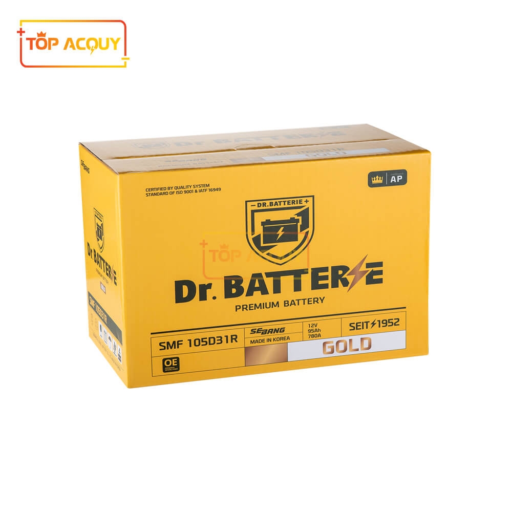 ẮC QUY DR.BATTERIE 12V - 90AH SMF 150D31R