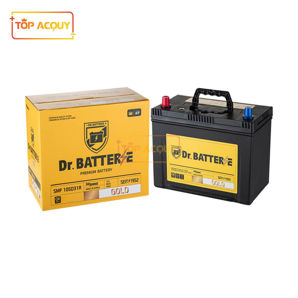 ẮC QUY DR.BATTERIE 12V - 90AH SMF 150D31R