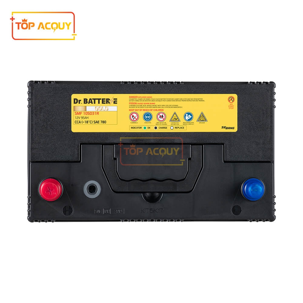 ẮC QUY DR.BATTERIE 12V - 90AH SMF 150D31R