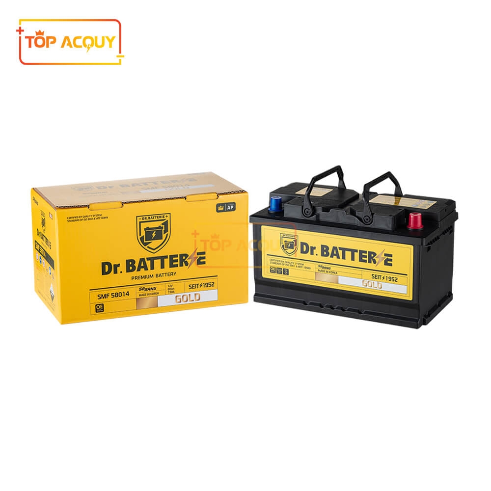 ẮC QUY DR.BATTERIE 12V - 80AH SMF 58014 DIN80(L)