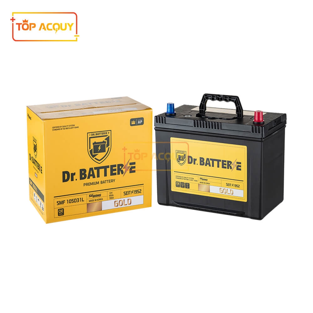 ẮC QUY DR.BATTERIE 12V - 90AH SMF 105D31L
