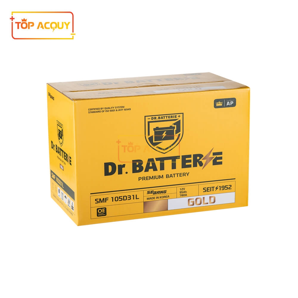 ẮC QUY DR.BATTERIE 12V - 90AH SMF 105D31L