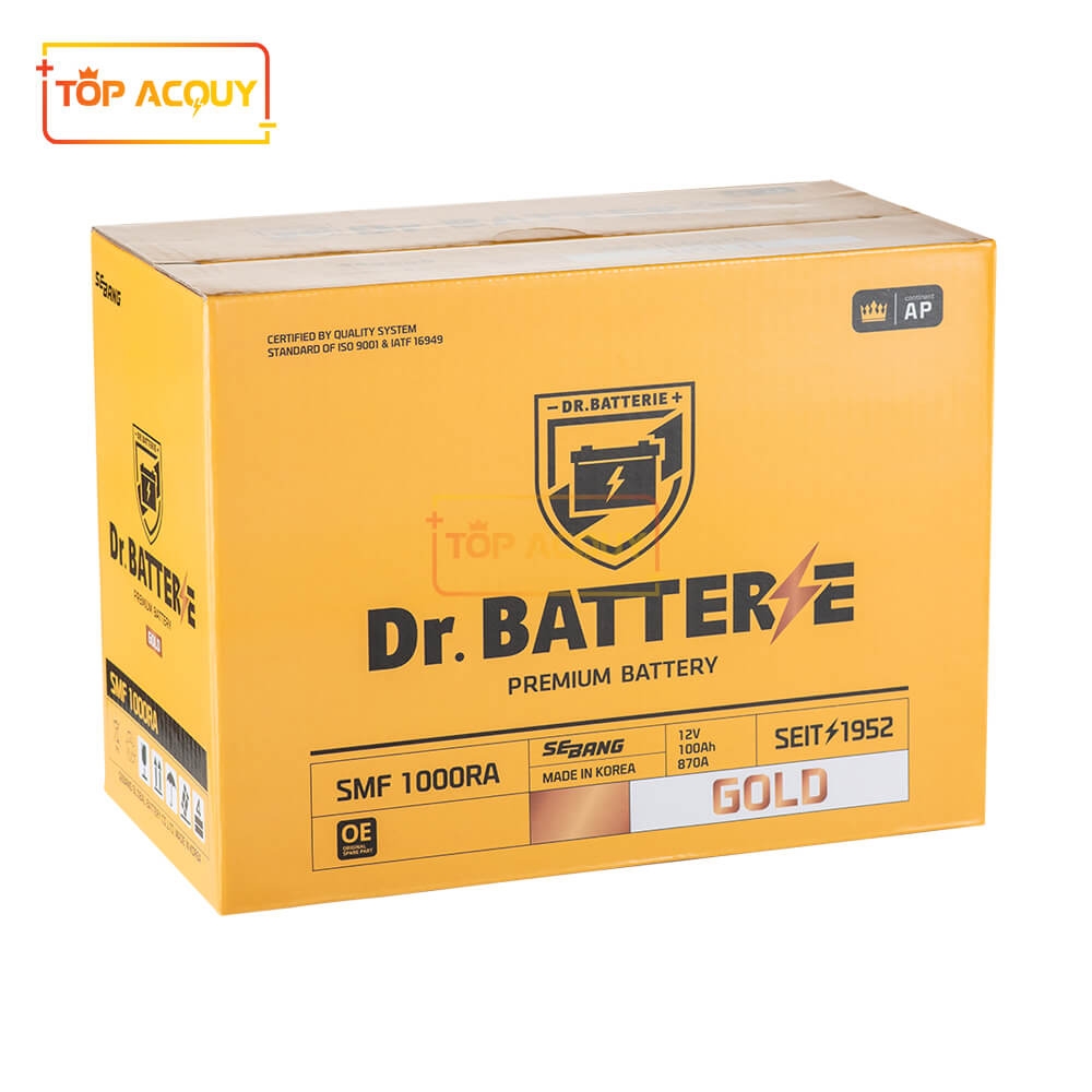 ẮC QUY DR.BATTERIE 12V - 100AH SMF 1000RA
