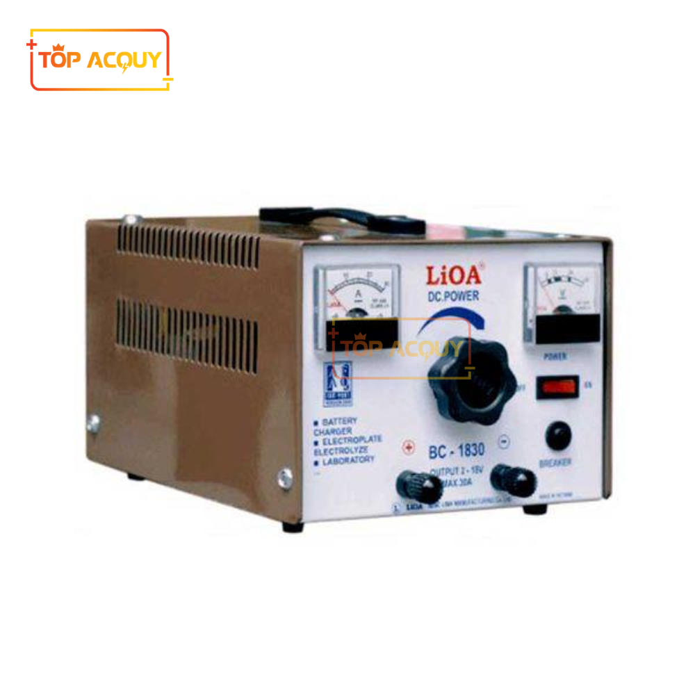 MÁY NẠP ẮC QUY LIOA DÒNG 15–30A, BẢO HÀNH 48 THÁNG - HÀ NỘI