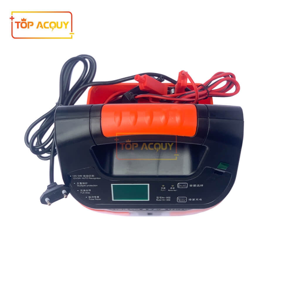 MÁY SẠC ẮC QUY TỰ ĐỘNG HN-80Q 12V/24V 200AH