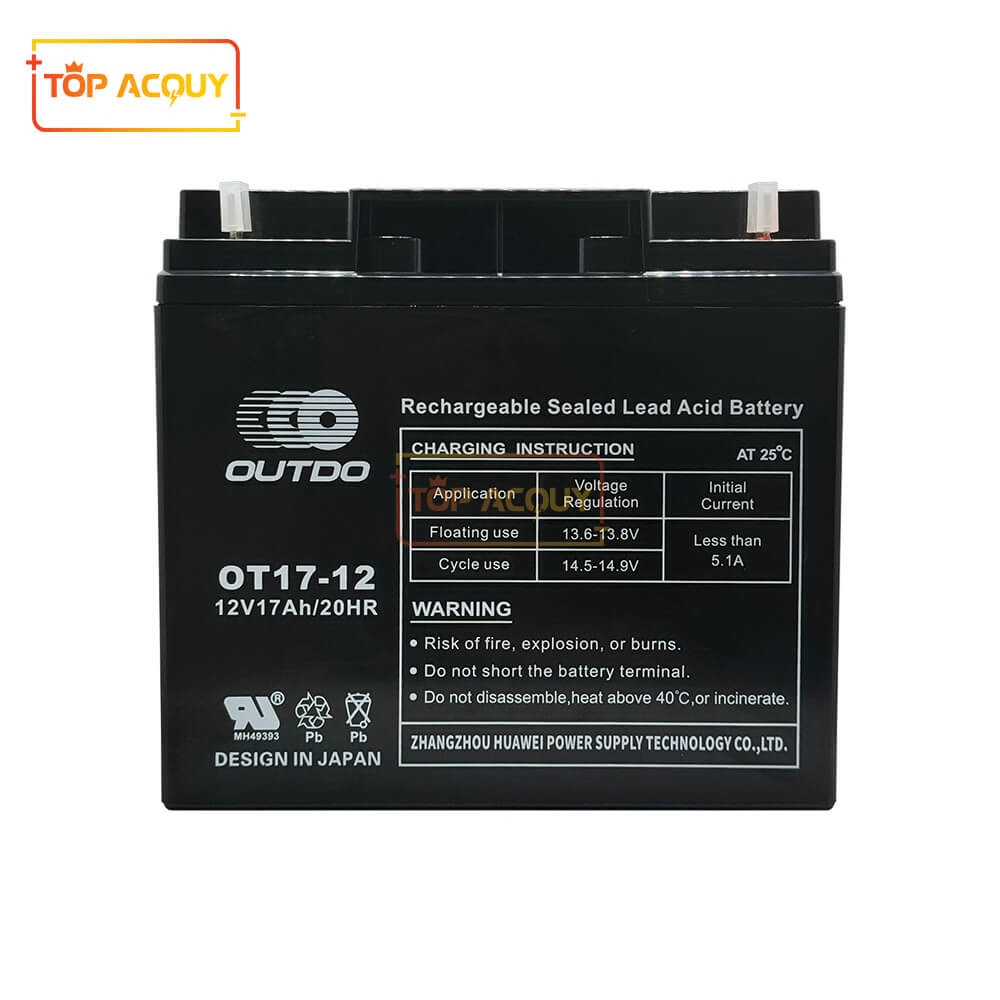 ẮC QUY OUTDO 12V-17AH 20HR OT17-12