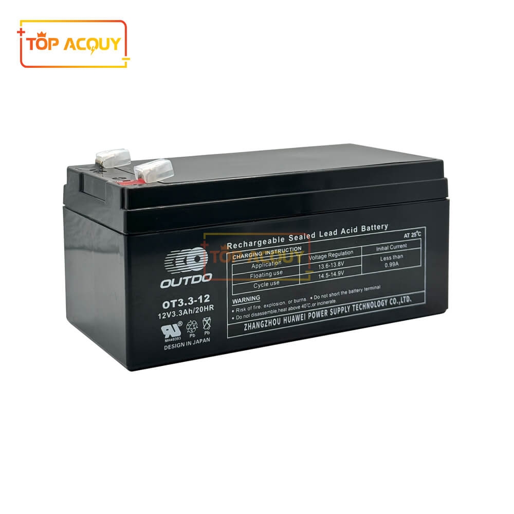 ẮC QUY OUTDO 12V-3.3AH 20HR 3.3-12