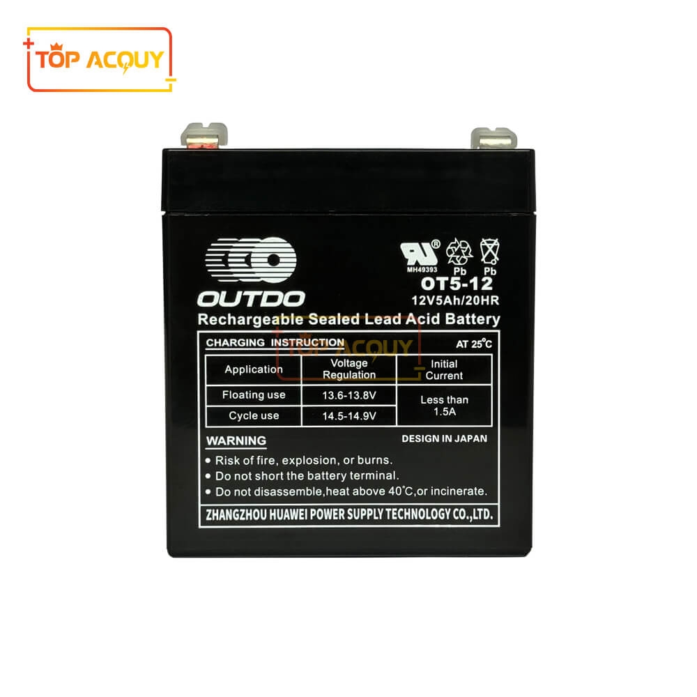 ẮC QUY OUTDO 12V - 5AH 20HR OT5-12