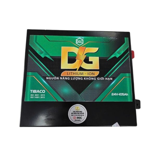 PIN LITHIUM-LFP ĐỨC GIANG 24V - 105AH DGLI-241050