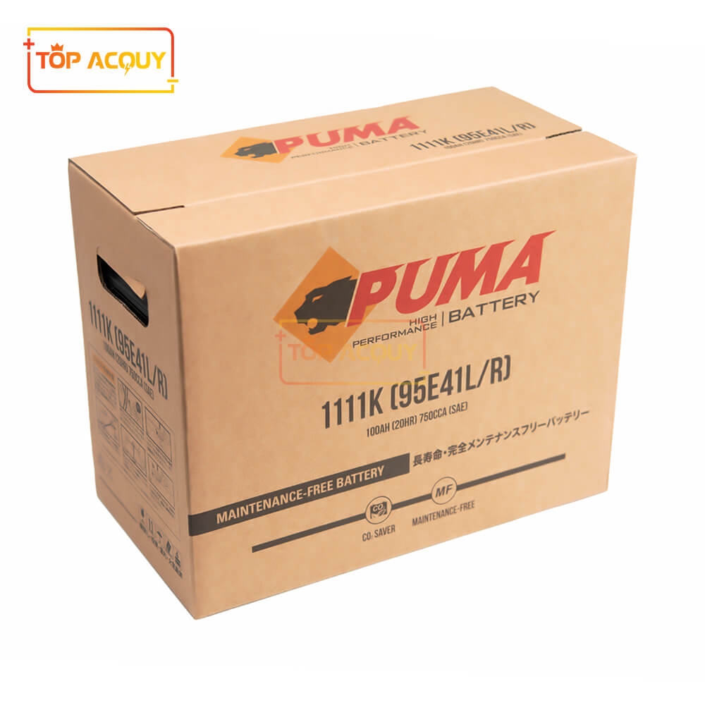 ẮC QUY PUMA 12V 100AH 1111K (95E41L/R)