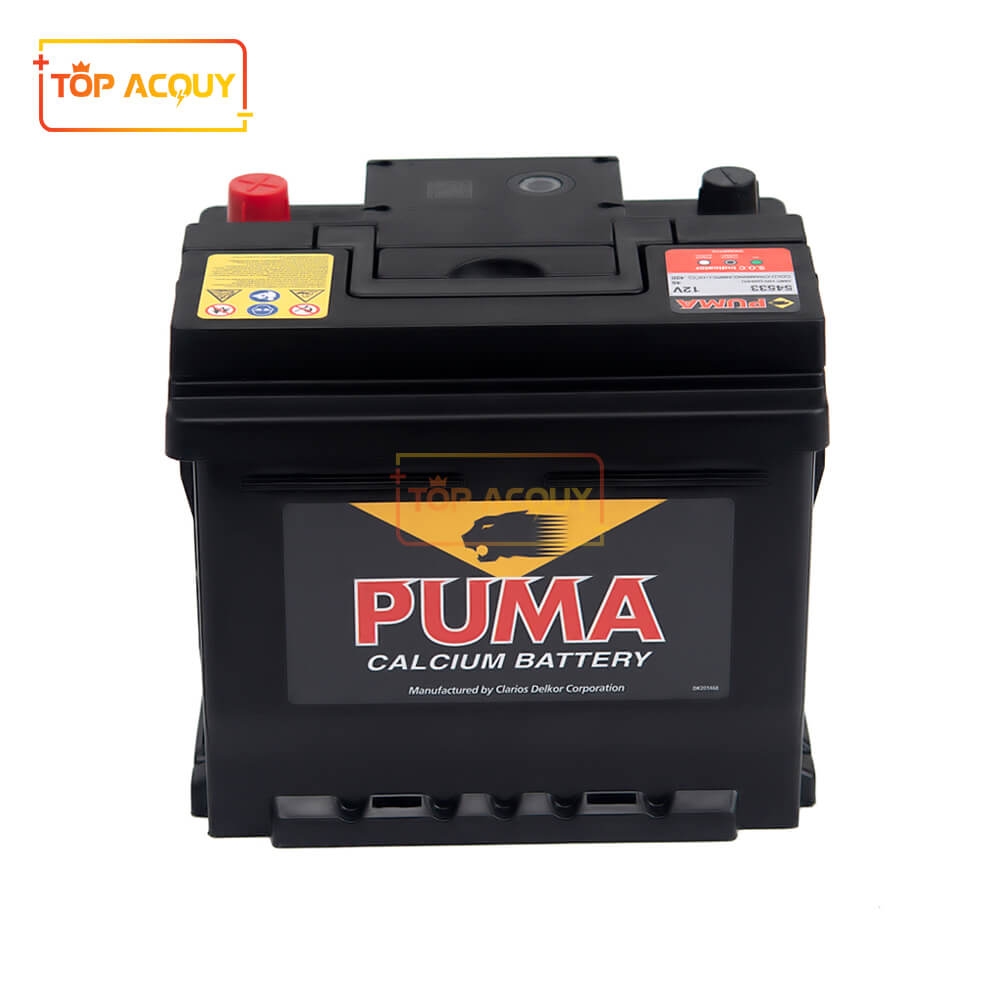 BÌNH ẮC QUY PUMA 12V - 45AH 54533 (DIN45)