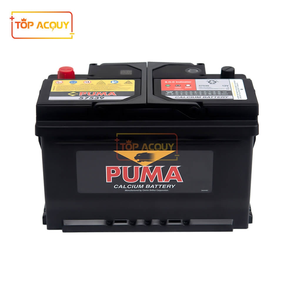 BÌNH ẮC QUY PUMA 12V - 75AH 57539 (DIN75)