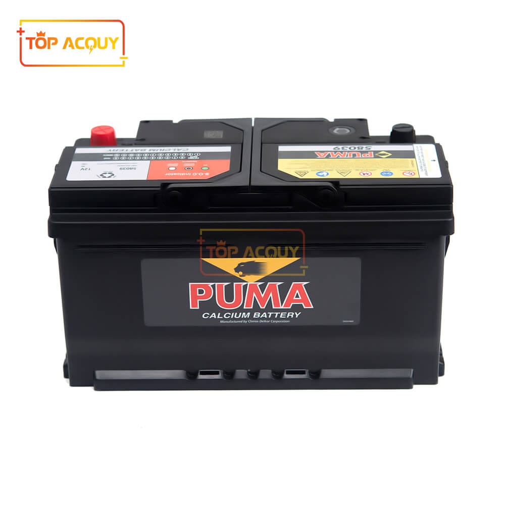 BÌNH ẮC QUY PUMA 12V - 80AH 58039 (DIN80)