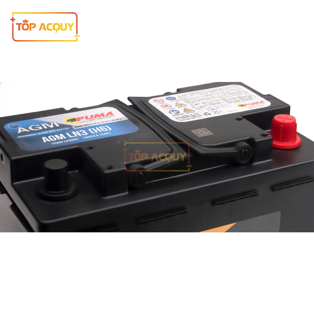 BÌNH ẮC QUY PUMA 12V - 70AH AGM LN3 (H6) (START-STOP PLUS)