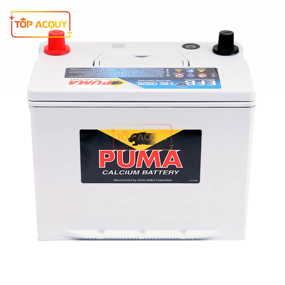 BÌNH ẮC QUY PUMA 12V - 75AH EFB S-95L (130D26L) (START-STOP)
