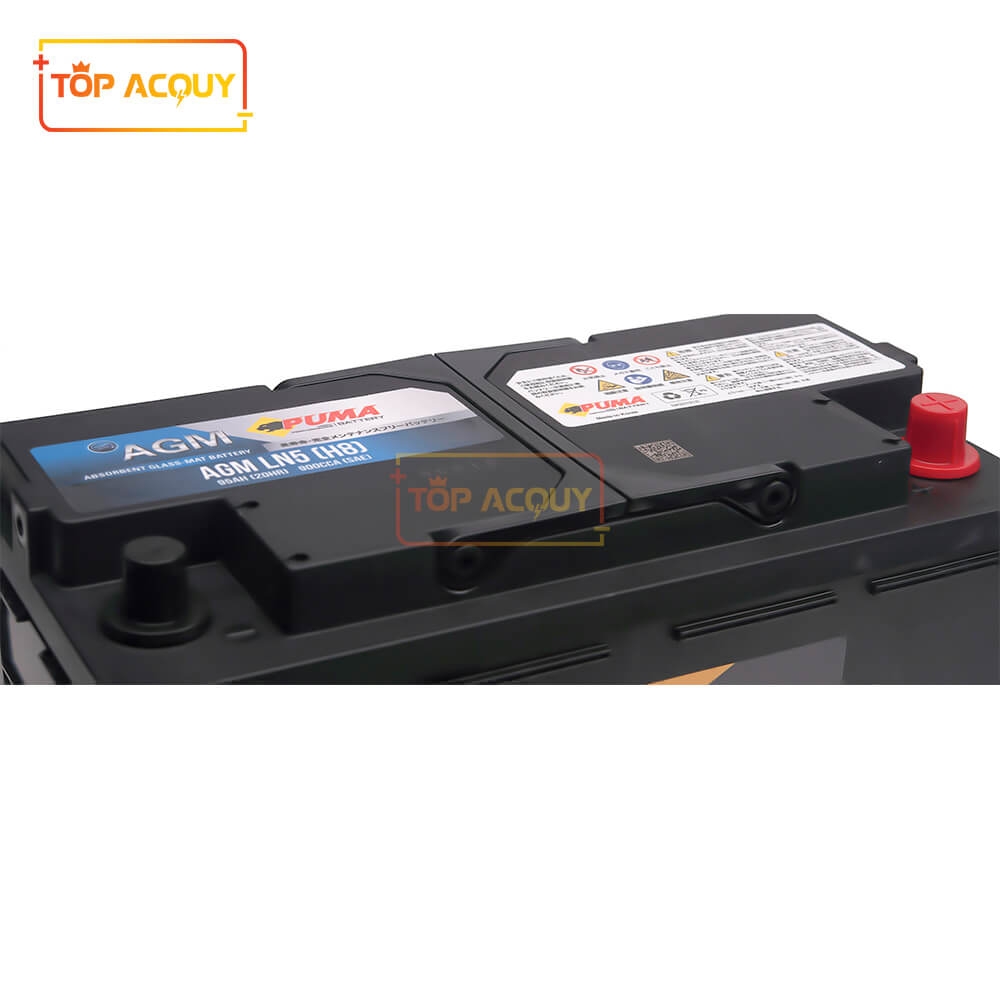 BÌNH ẮC QUY PUMA 12V - 95AH AGM LN5 (H8) (ECO/START-STOP PLUS)