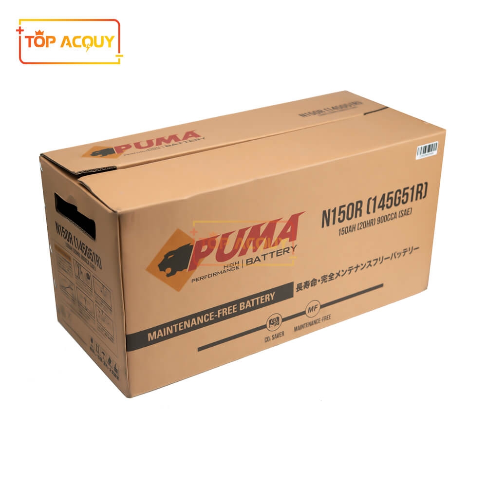 BÌNH ẮC QUY PUMA 12V - 150AH N150(R)