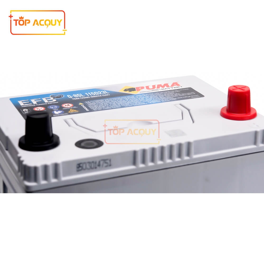 BÌNH ẮC QUY PUMA 12V - 70AH Q85 115D23L (I-STOP/START-STOP)