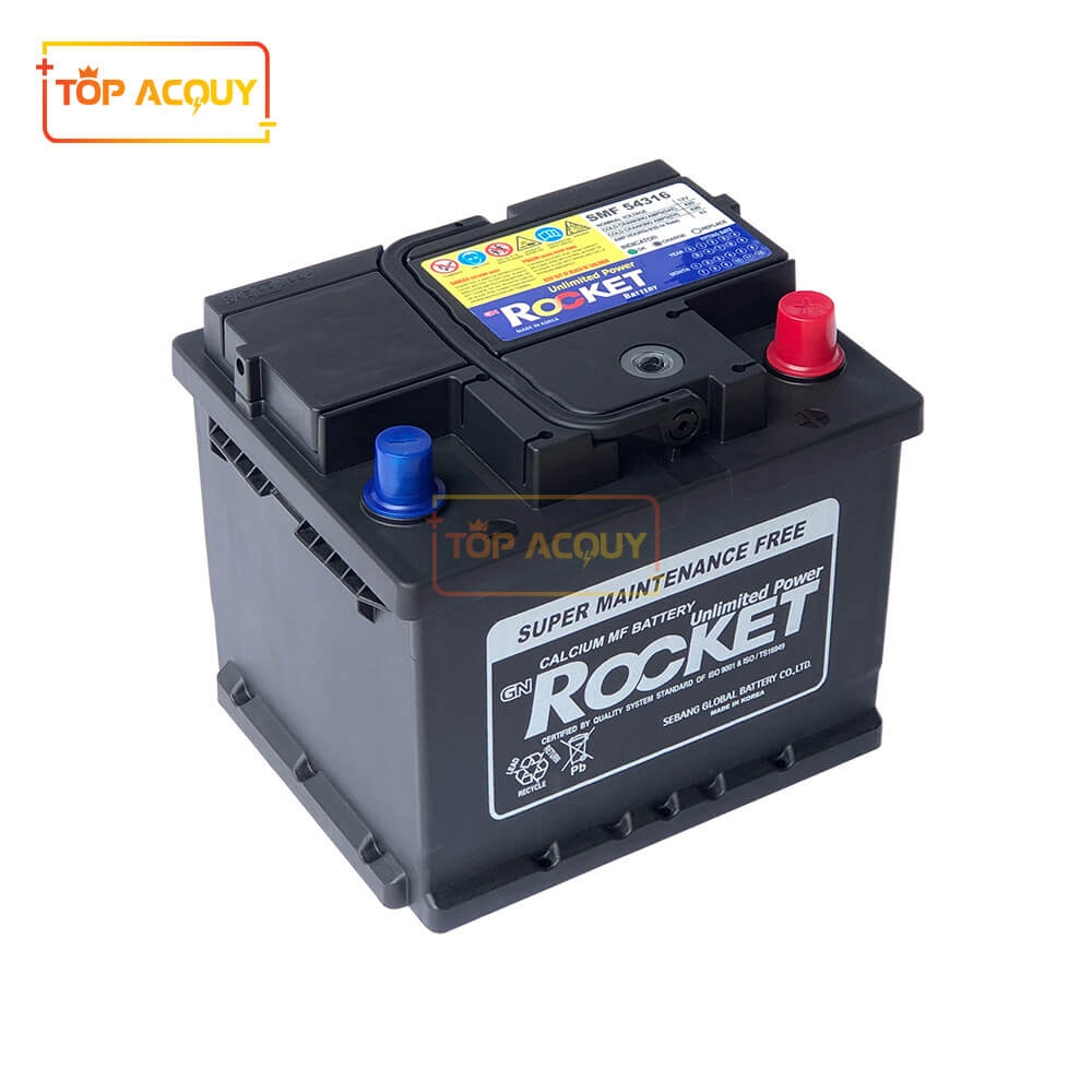 ẮC QUY ROCKET 12V - 43AH SMF 54316 (DIN)