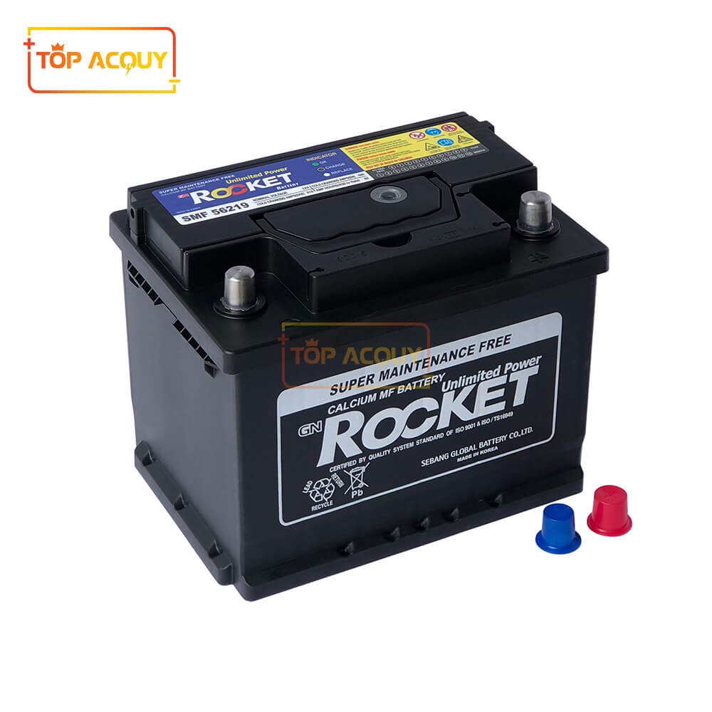 ẮC QUY ROCKET 12V - 62AH SMF 56219 DIN62(L)