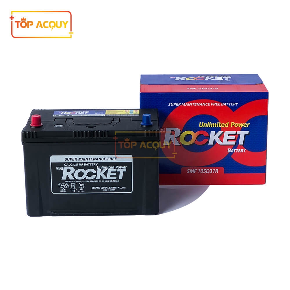 ẮC QUY ROCKET 12V - 94AH SMF 105D31R