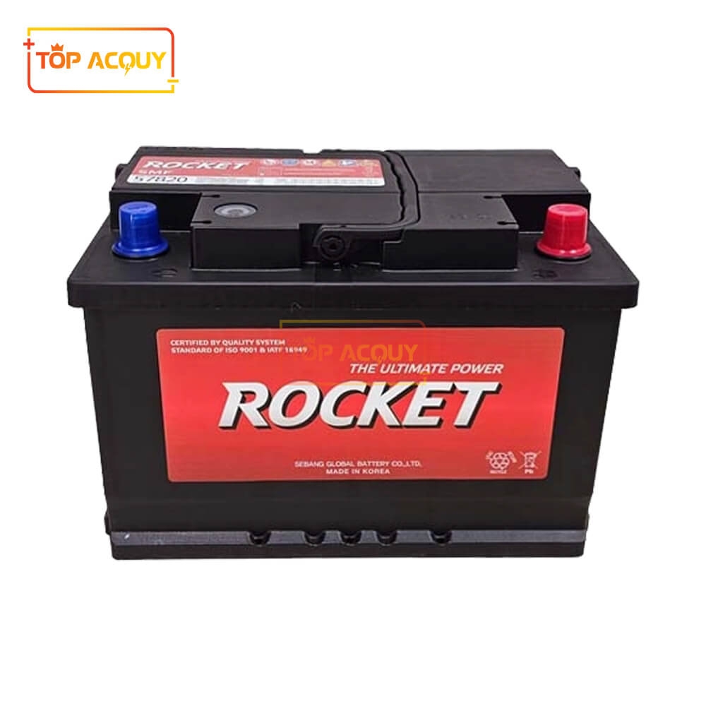 ẮC QUY ROCKET 12V - 78AH SMF 57820 DIN78(L)