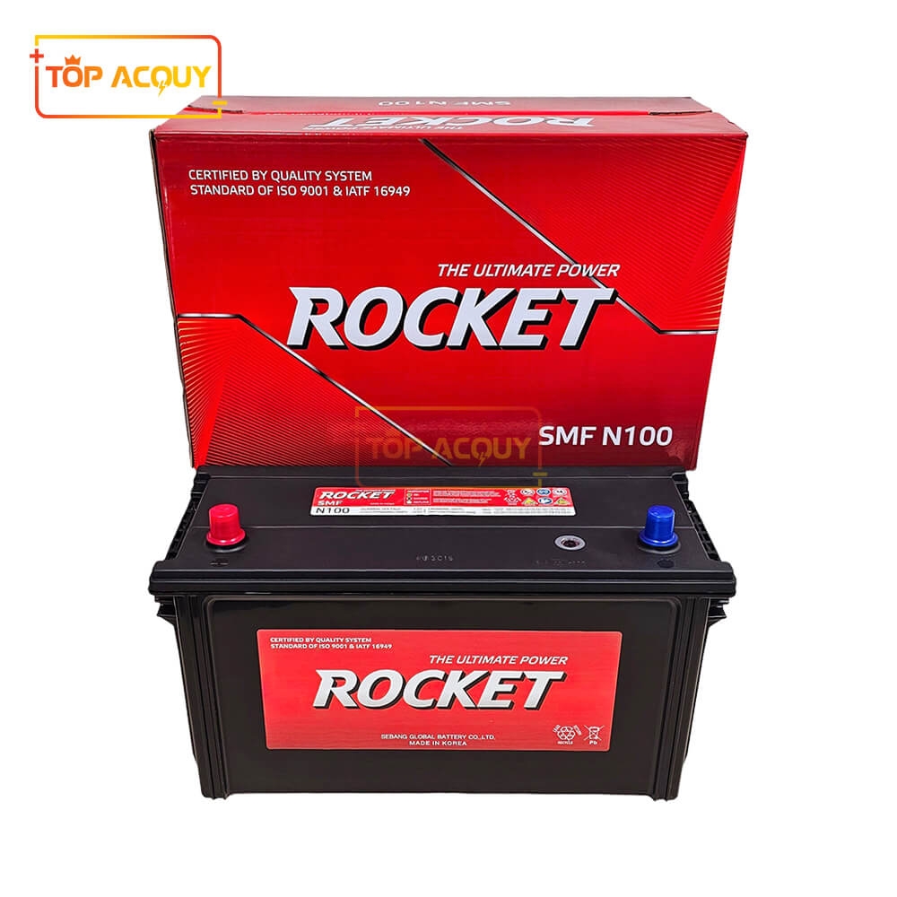 ẮC QUY ROCKET 12V - 100AH SMF N100