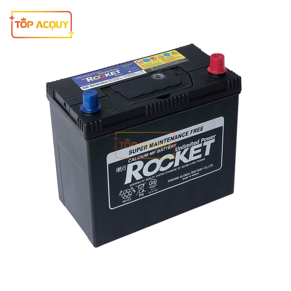 ẮC QUY ROCKET 12V - 45AH SMF NX100-S6LS