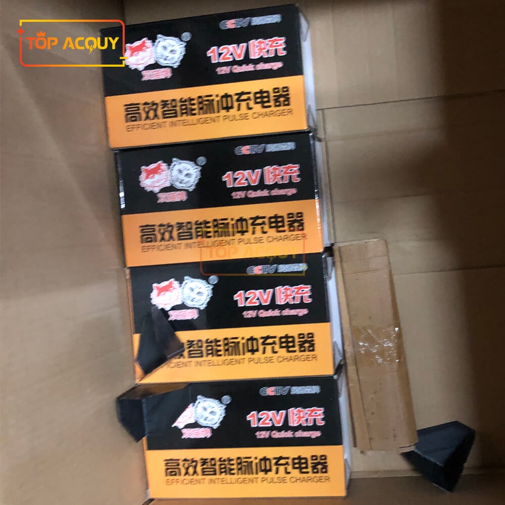 MÁY SẠC ẮC QUY CON MÈO 13V8-8A