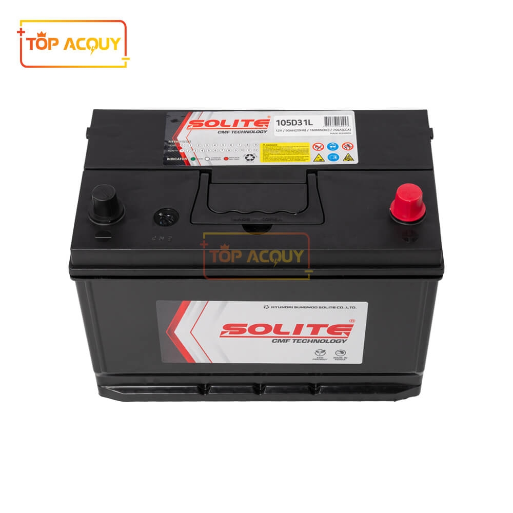 ẮC QUY SOLITE 12V - 90AH CMF105D31L