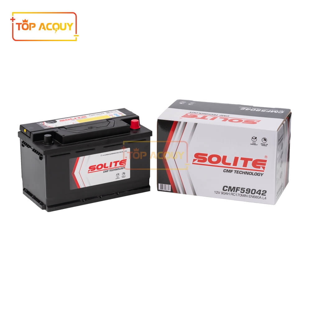 ẮC QUY SOLITE 12V - 90AH CMF59042 DIN90(L)