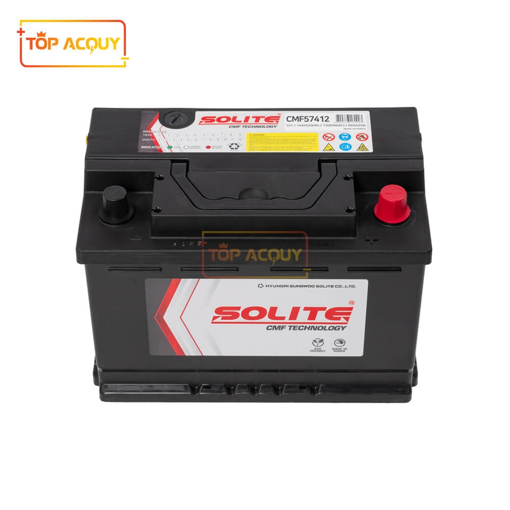ẮC QUY SOLITE 12V - 74AH CMF57412 (DIN74)
