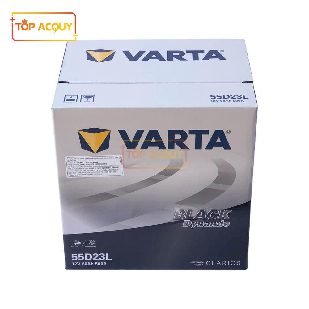 ẮC QUY VARTA 12V - 60AH 55D23L