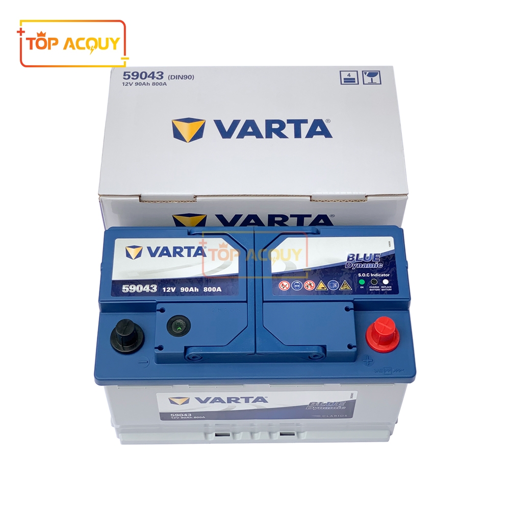 ẮC QUY VARTA 12V - 90AH 59043 DIN90(L)
