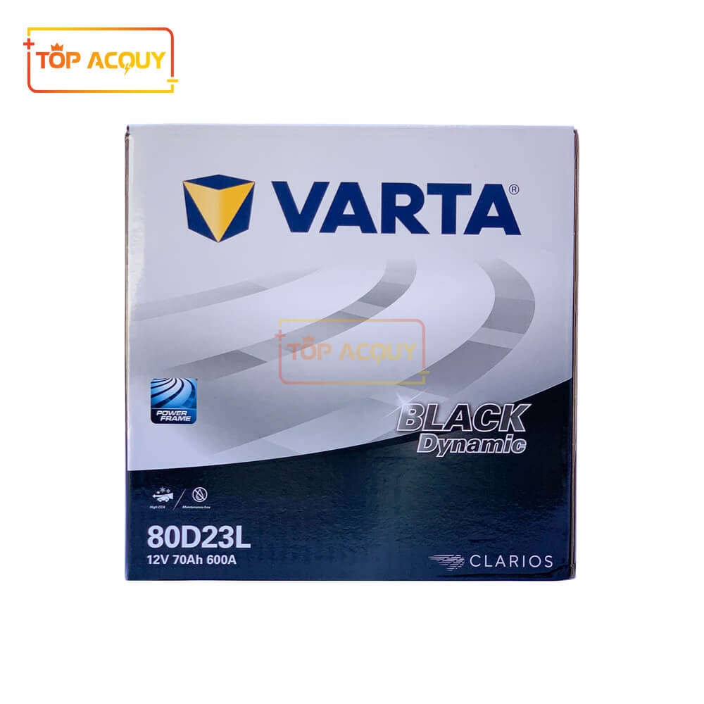 ẮC QUY VARTA 12V - 70AH 80D23L (SIZE 55D23L)