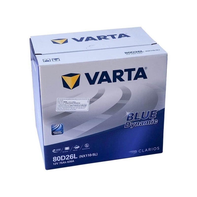 ẮC QUY VARTA 12V - 70AH 80D26L NX110-5L
