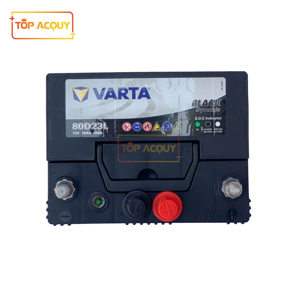 ẮC QUY VARTA 12V - 70AH 80D23L (SIZE 55D23L)