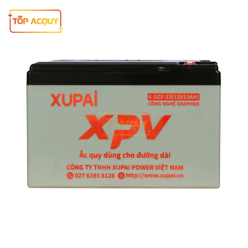 PHAM VANPHUC BÌNH ẮC QUY XE ĐẠP ĐIỆN XUPAI XPV (6-DZF-13) 12V - 13AH
