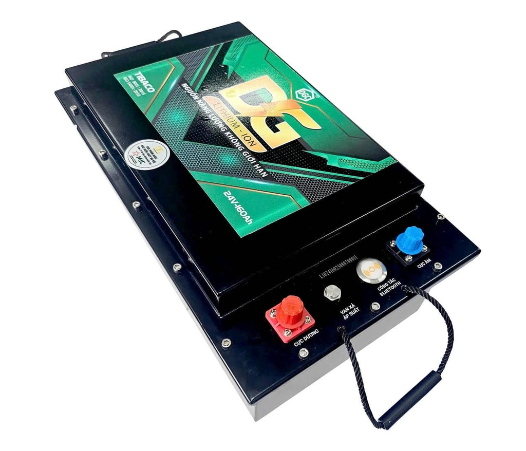 PIN LITHIUM-LFP ĐỨC GIANG 24V - 160AH DGLI-241600