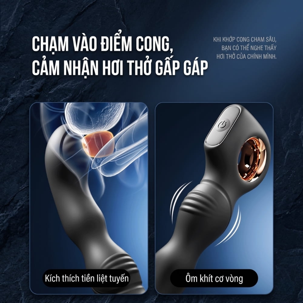 Máy rung kích thích hậu môn Jiuuy Magic Finger