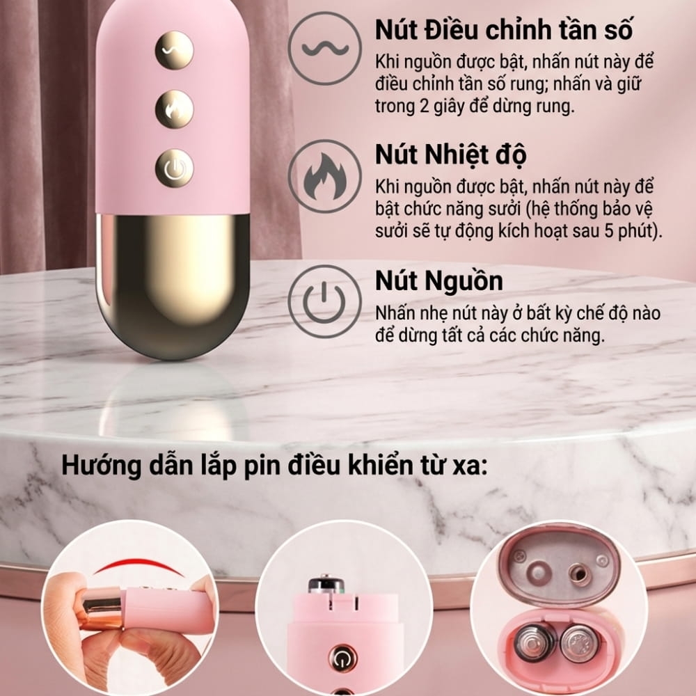 Trứng rung đa năng LiLo Gladiator 2 Remote