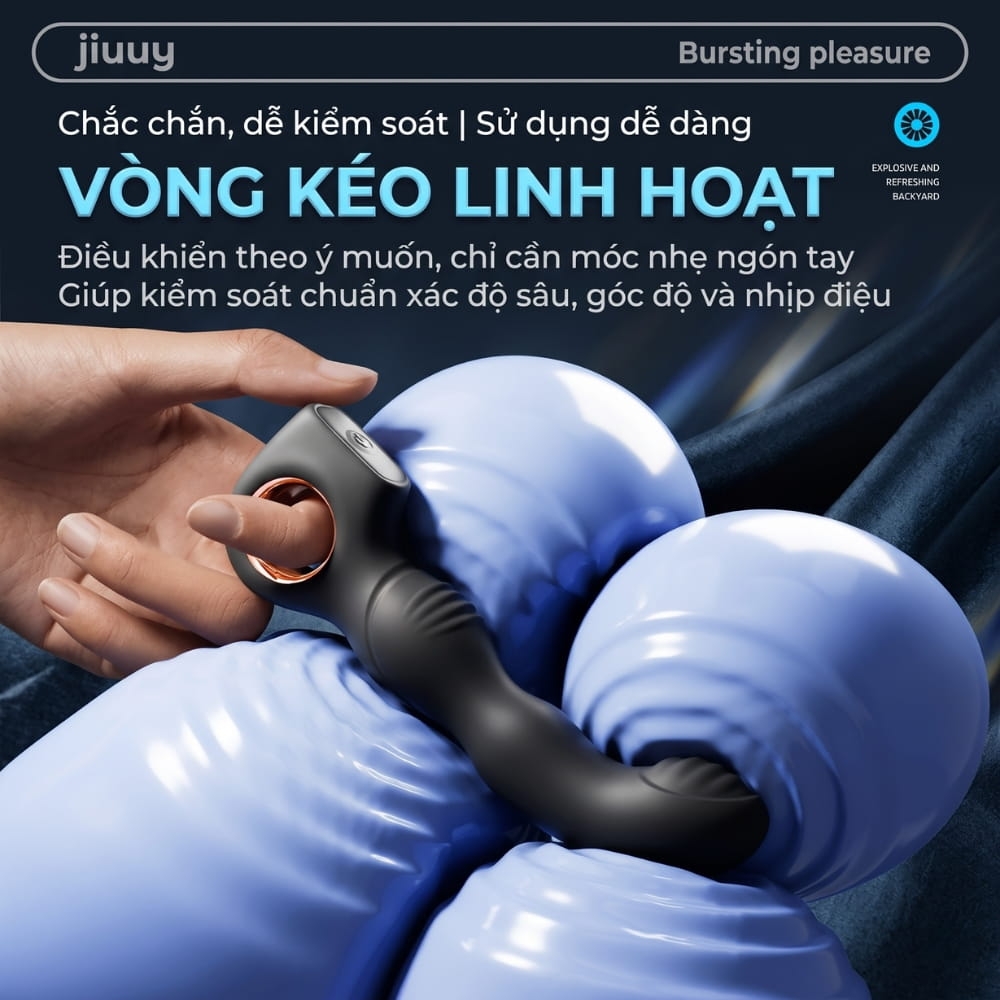 Máy rung kích thích hậu môn Jiuuy Magic Finger