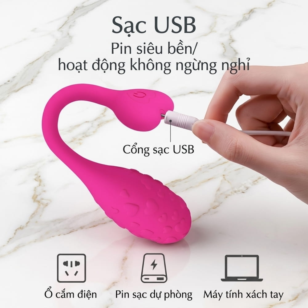 Trứng rung Pretty Love Fisherman App